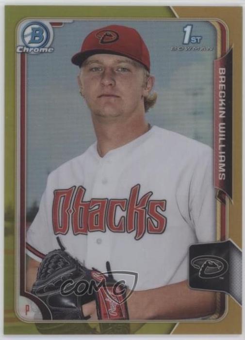 Breckin Williams [Gold Refractor] #88