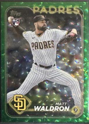 Matt Waldron [Green Crackle Foil] #162