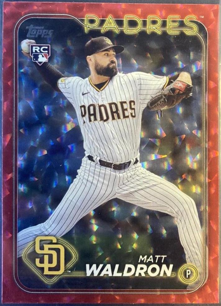 Matt Waldron [Red Crackle Foil] #162