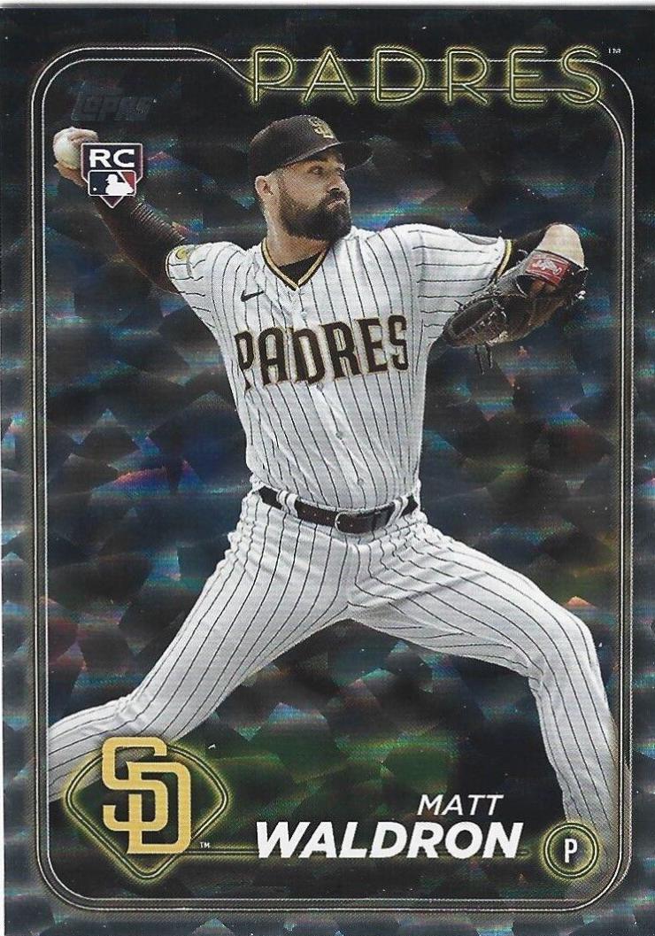 Matt Waldron [Silver Crackle Foil] #162