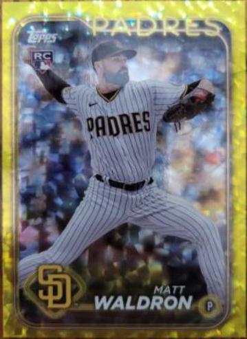 Matt Waldron [Yellow Crackle Foil] #162