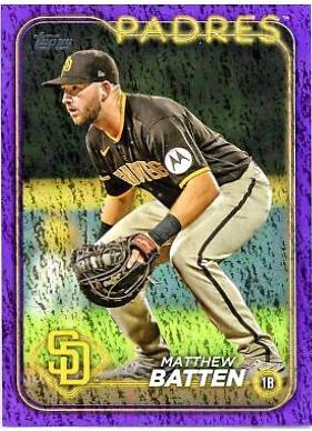 Matthew Batten [Purple Foil] #384