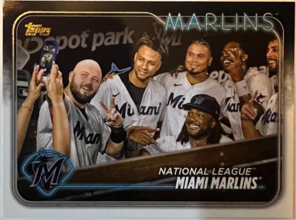 Miami Marlins [Golden Mirror] #252