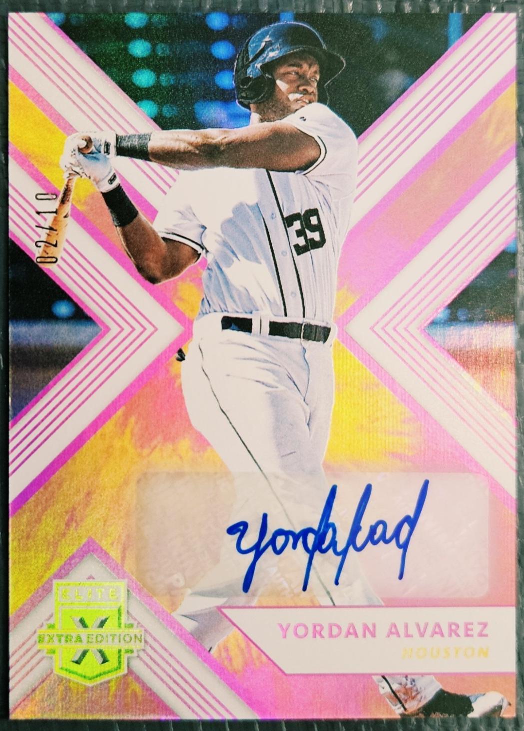 Yordan Alvarez [Autograph Tie Dye] #124