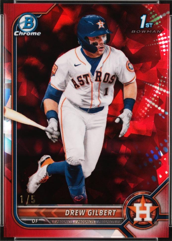 Drew Gilbert [Sapphire Red Refractor] #BDC-152
