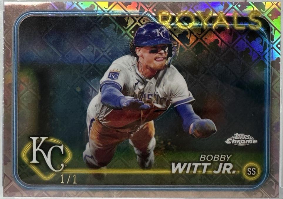 Bobby Witt Jr. [Logofractor Superfractor] #120