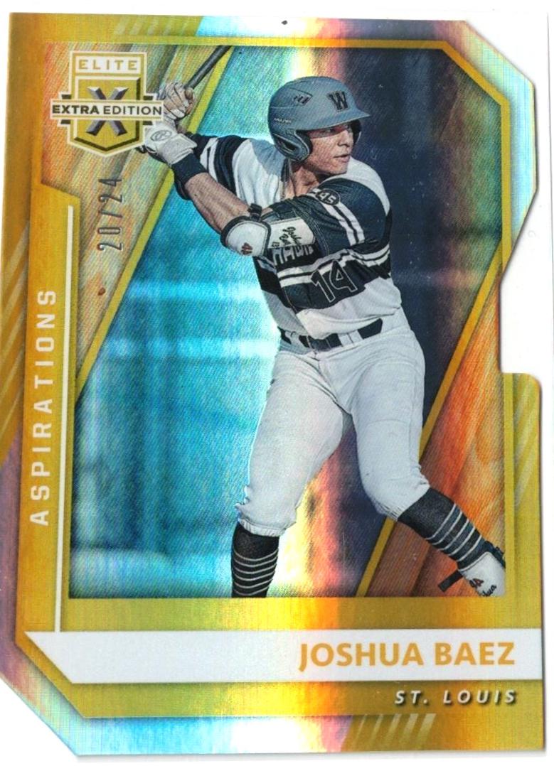 Joshua Baez [Aspirations Die Cut Gold] #54