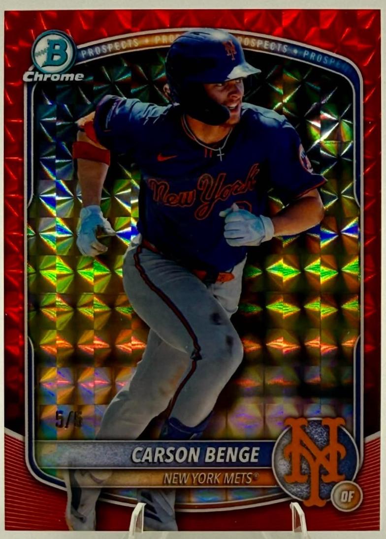 Carson Benge [Red Geometric] #BDC-138