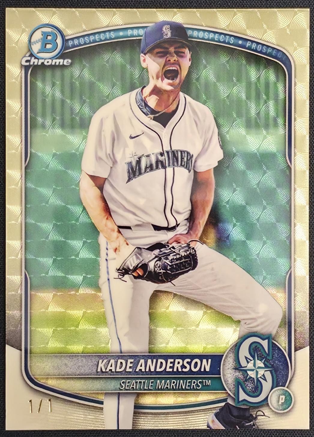Kade Anderson [SuperFractor College Variation] #BDC-3