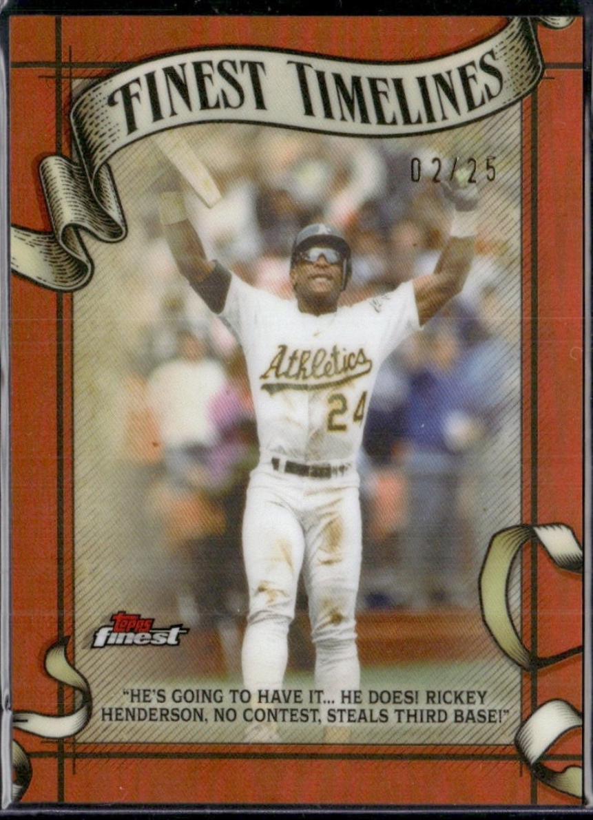 Rickey Henderson [Orange] #FT-24