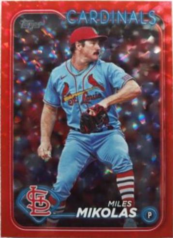 Miles Mikolas [Red Crackle Foil] #287