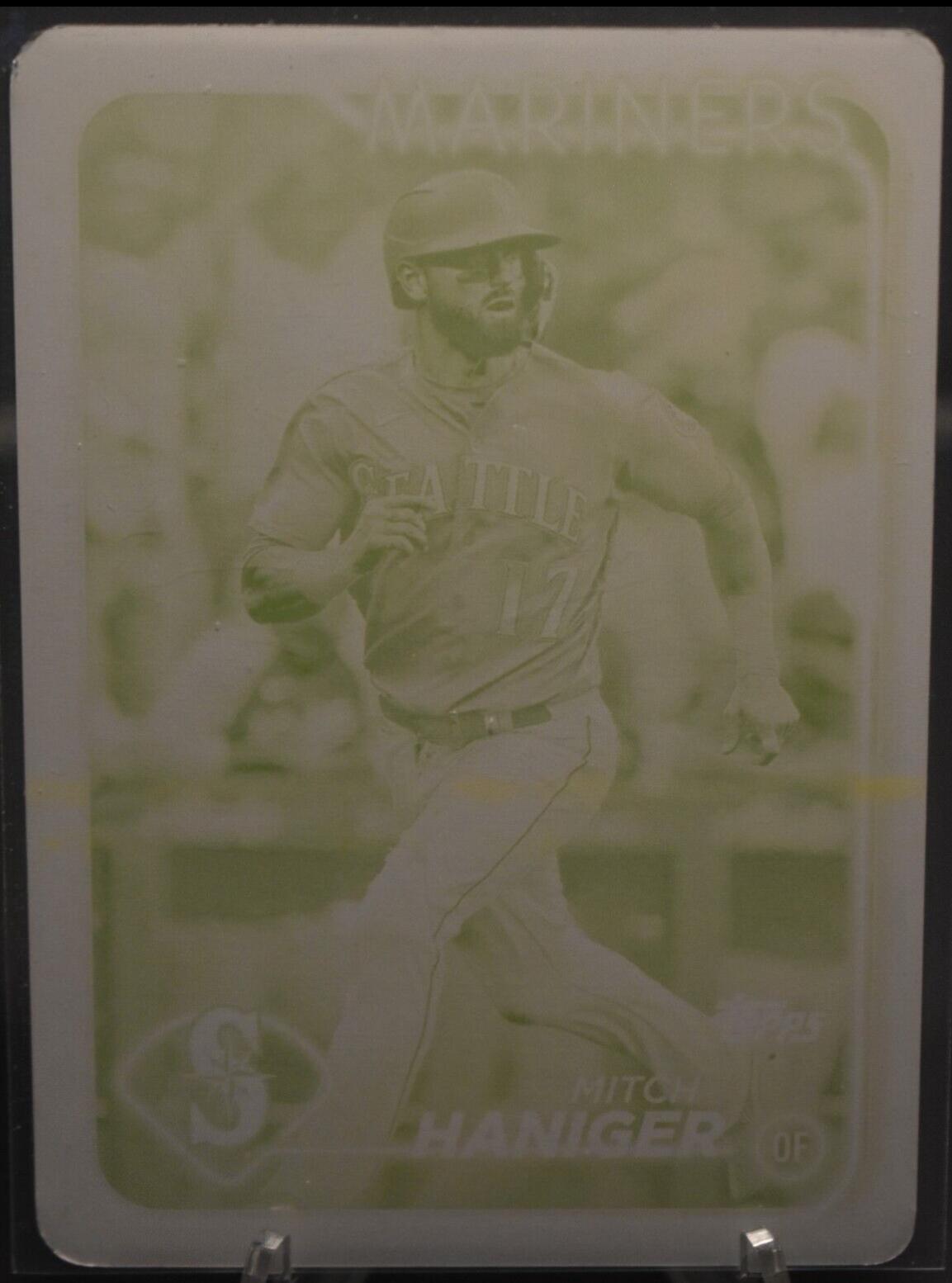 Mitch Haniger [Printing Plate] #382