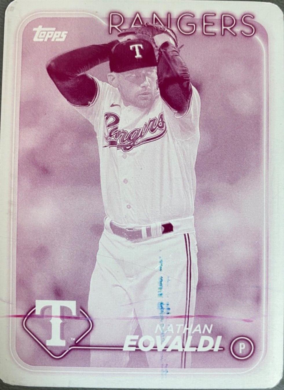 Nathan Eovaldi [Printing Plate] #258