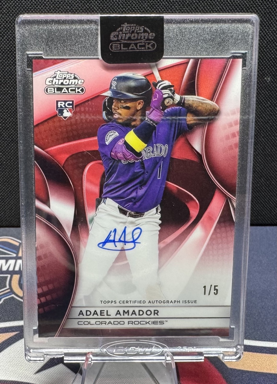 Adael Amador [Red Refractor] #CBA-AA