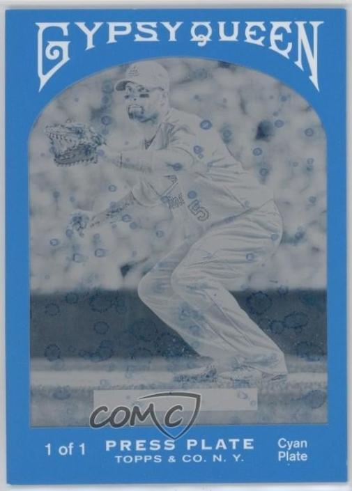Albert Pujols [Framed Printing Plate] #75