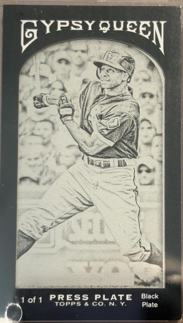 Juan Pierre [Mini Framed Printing Plate] #281