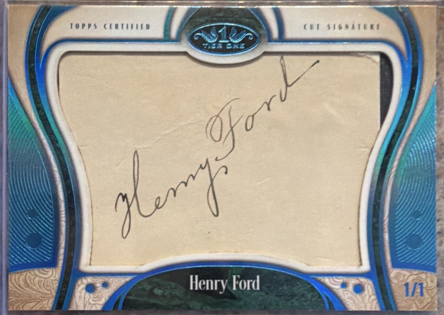 Henry Ford #T1CS-HF