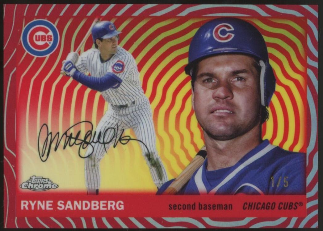 Ryne Sandberg [Red Vibrations Refractor] #348