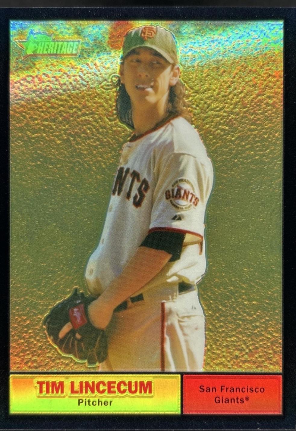 Tim Lincecum [Black Refractor] #C97