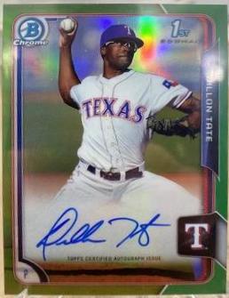 Dillon Tate [Green Refractor] #BCA-DT
