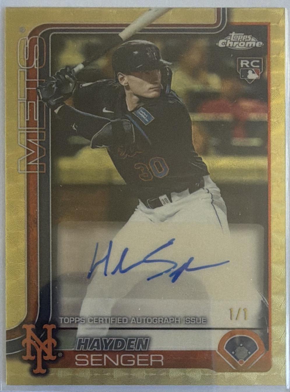 Hayden Senger [SuperFractor] #AC-HS