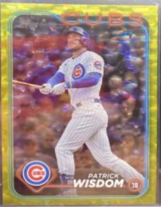 Patrick Wisdom [Yellow Crackle Foil] #328
