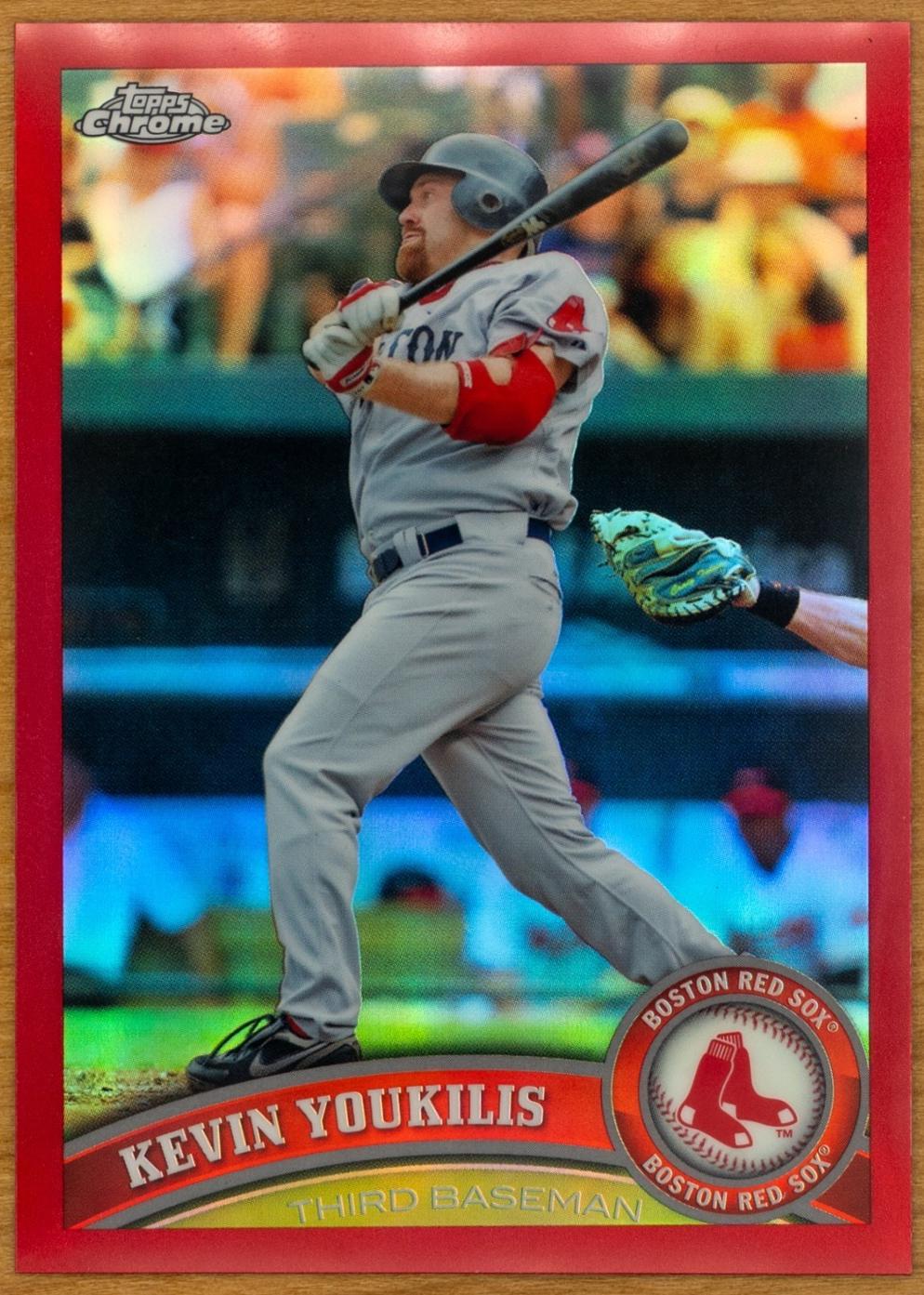 Kevin Youkilis [Red Refractor] #90
