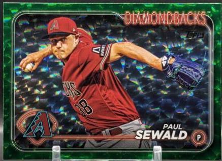 Paul Sewald [Green Crackle Foil] #271