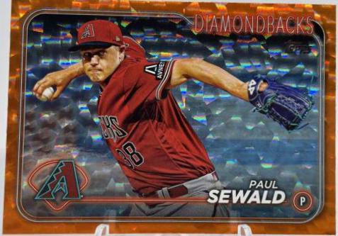 Paul Sewald [Orange Crackle Foil] #271