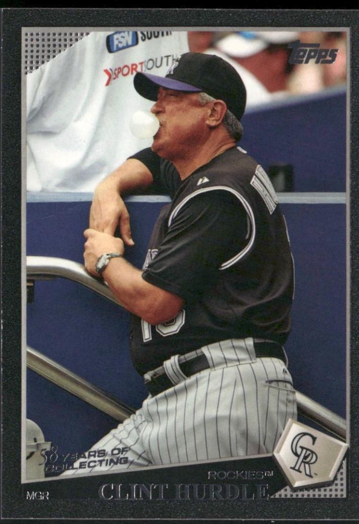 Clint Hurdle [Black Border] #497