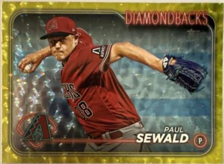 Paul Sewald [Yellow Crackle Foil] #271