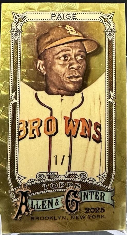 Satchel Paige [Superfractor Mini Chrome] #57