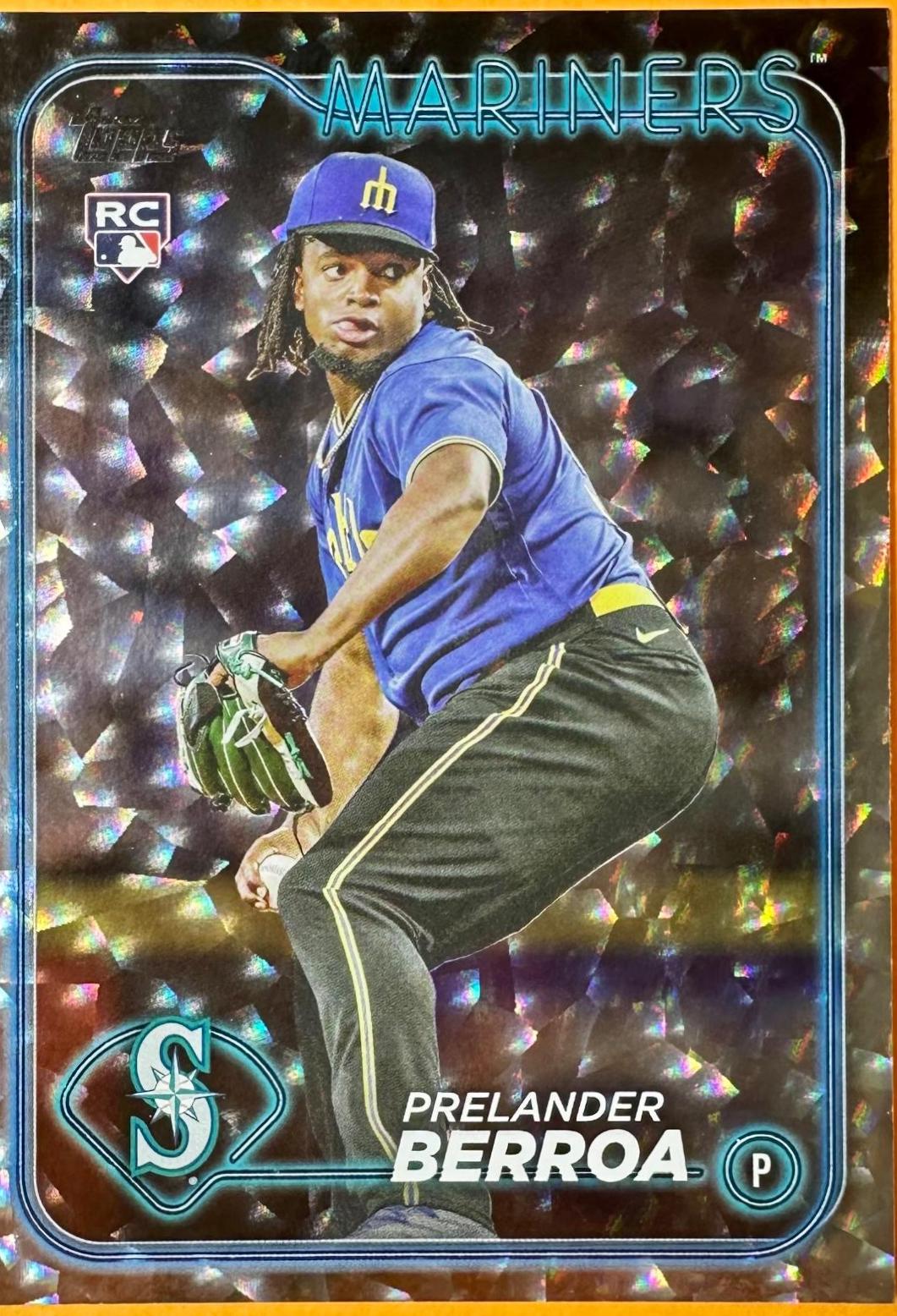 Prelander Berroa [Silver Crackle Foil] #36