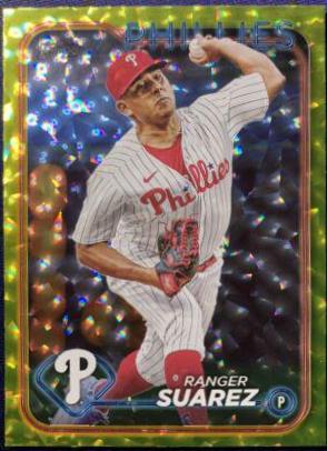 Ranger Suarez [Yellow Crackle Foil] #229