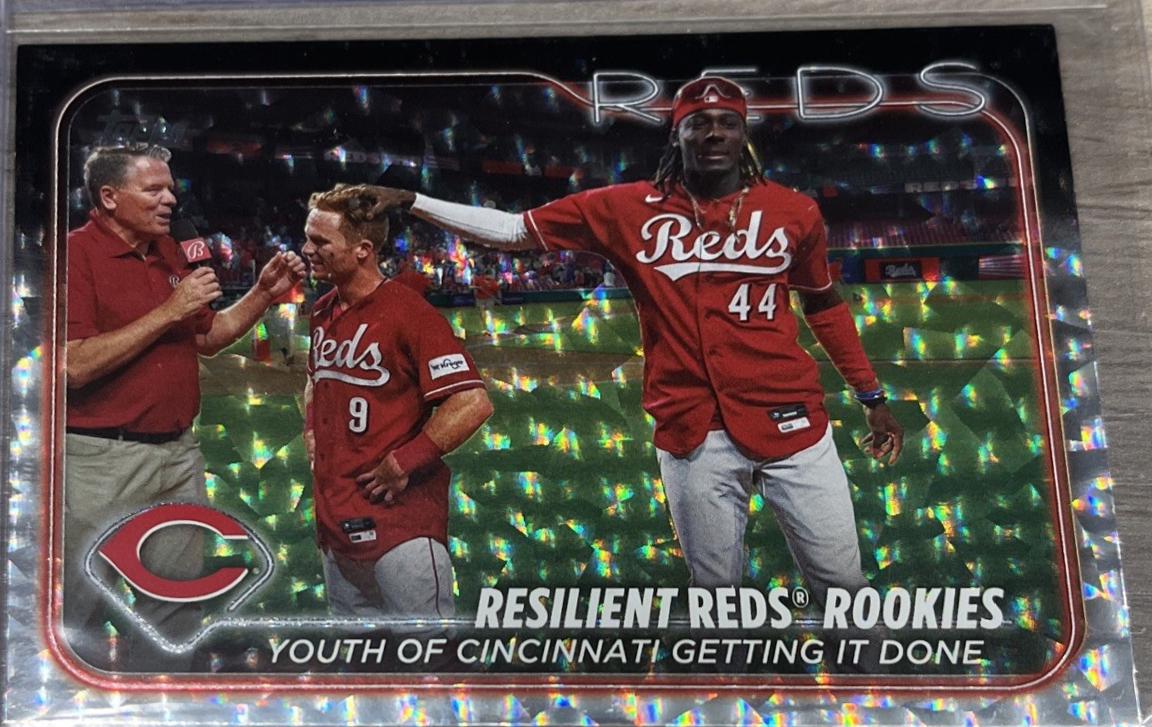Resilient Reds Rookies [Foilboard] #133