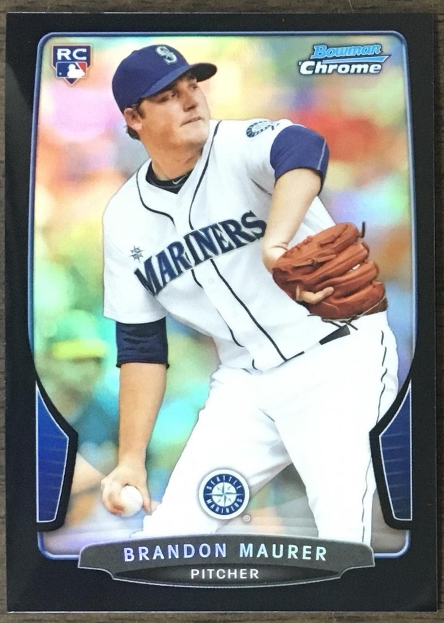 Brandon Maurer [Black Refractor] #10