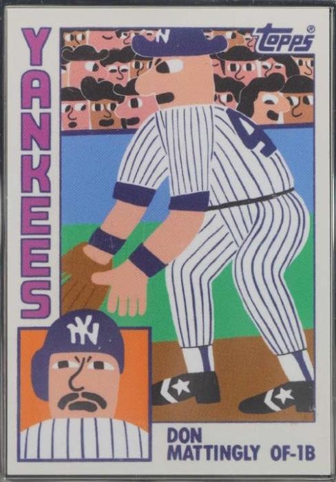 Don Mattingly [Silver Frame Artist Proof] #13
