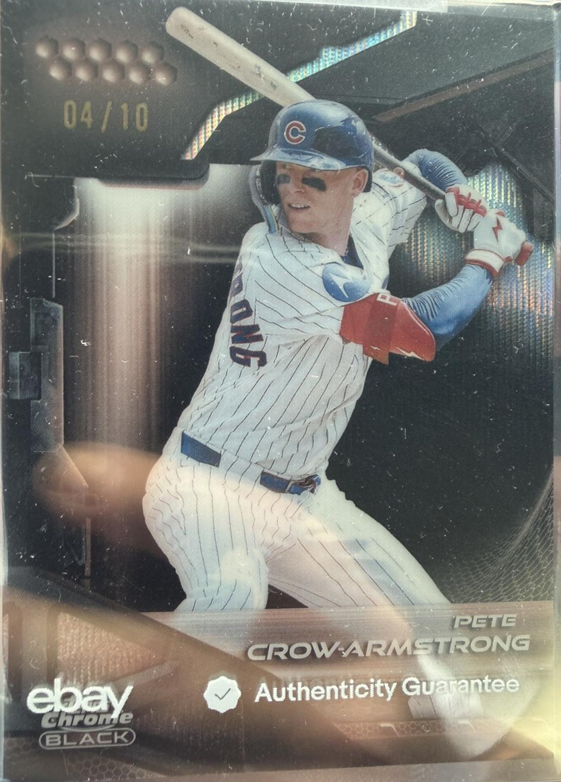 Pete Crow-Armstrong [Rose Gold Wave Refractor] #87