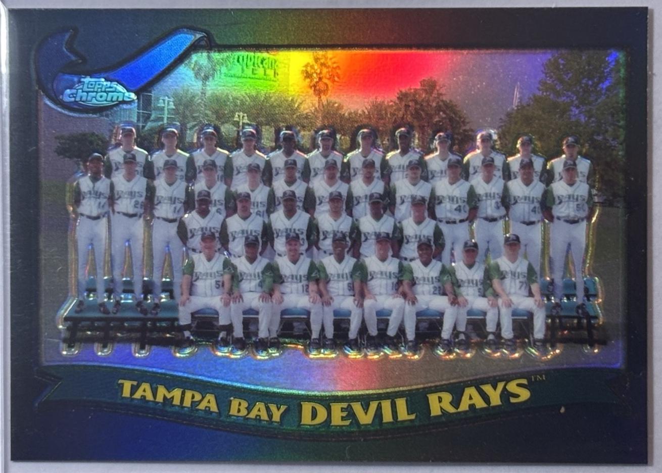 Tampa Bay Devil Rays [Black Refractor] #668