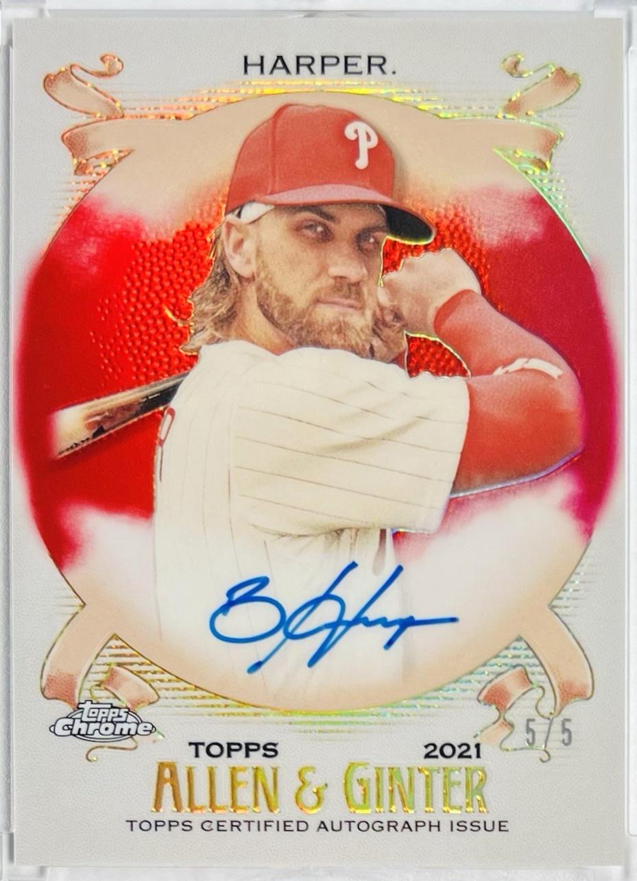Bryce Harper [Red Refractor] #AGA-BH