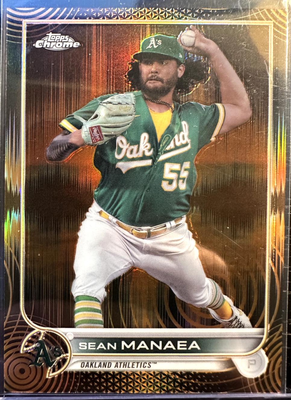 Sean Manaea [Sonic Orange Black Pulse] #217