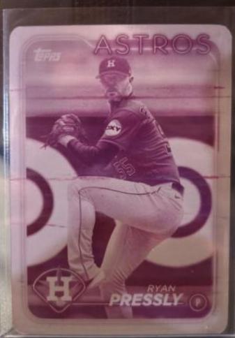 Ryan Pressly [Printing Plate] #331