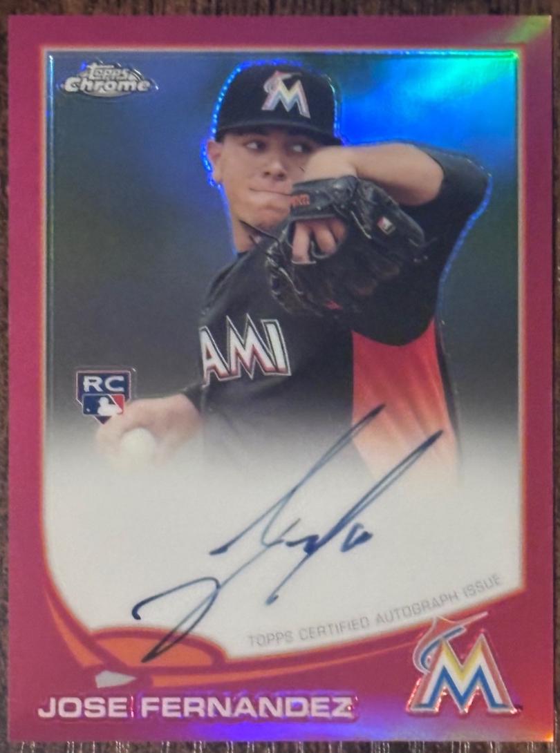 Jose Fernandez [Pink Refractor] #32