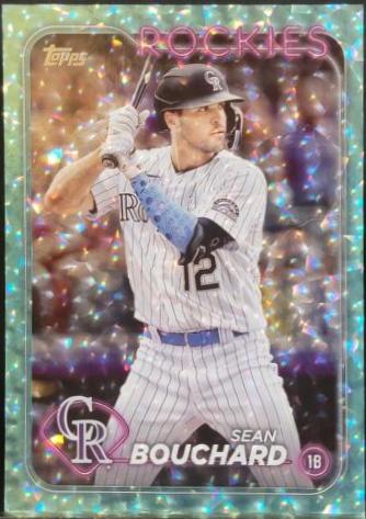 Sean Bouchard [Aqua Crackle Foil] #699