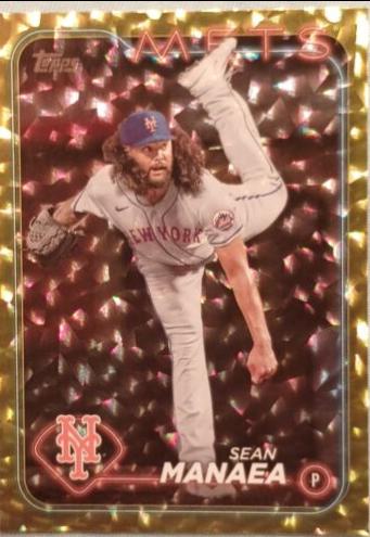 Sean Manaea [Yellow Crackle] #380