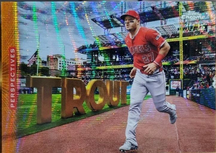 Mike Trout [Orange Wave] #P-5