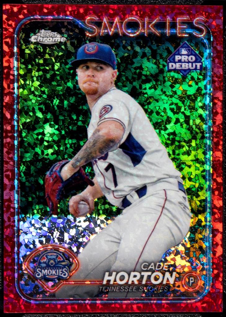 Cade Horton [Red Mini-Diamond Refractor] #PDC-74