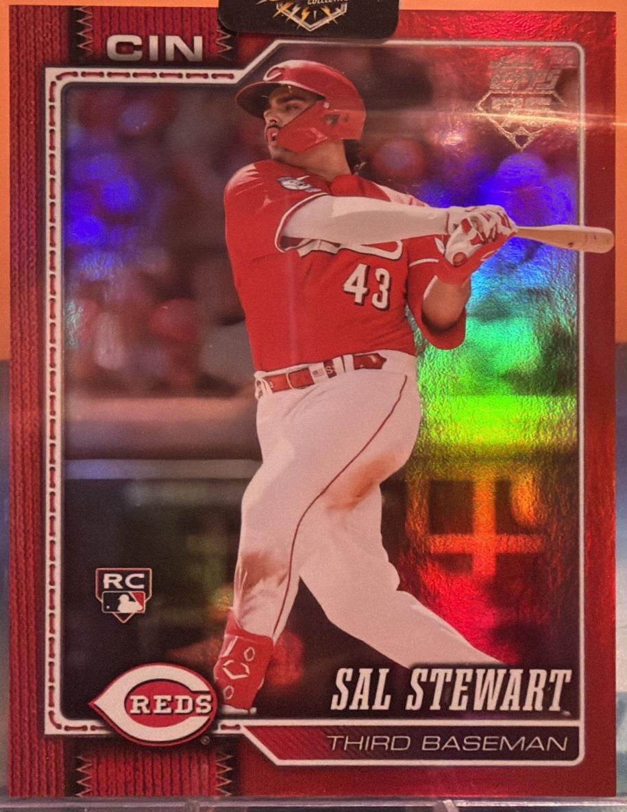 Sal Stewart [Red Rainbow Foil] #372