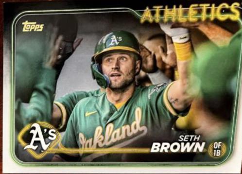 Seth Brown [Golden Mirror] #79