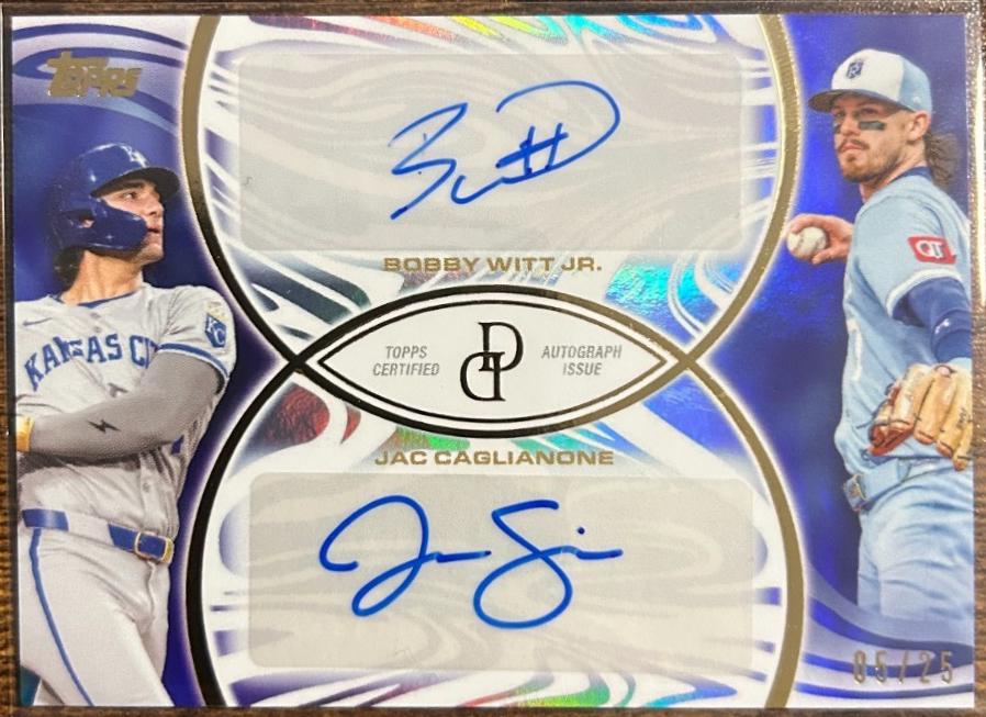 Jac Caglianone / Bobby Witt Jr. [Blue] #2-A